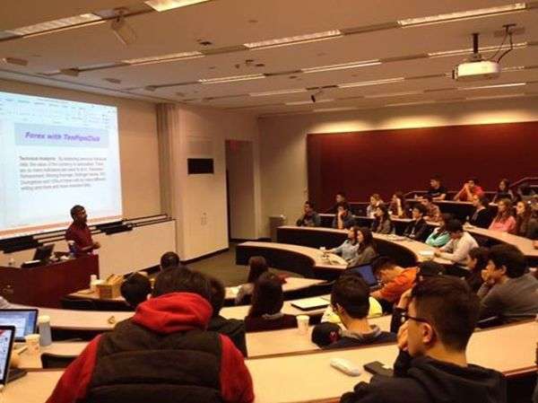 Kirti teaching graduate students at Emory University